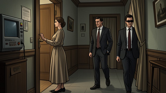 The Bell’s Honest Witness from "Towards Zero". Barrett Reports What She Saw A truthful observation Barrett hears the bell, comes downstairs, and sees Nevile leaving Gull’s Point.