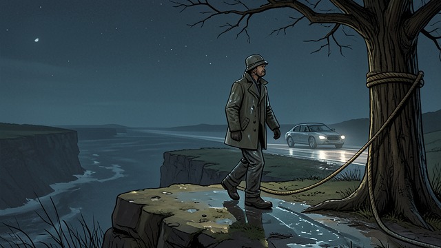 The Cross-River Return from "Towards Zero". An Unseen Route The ferry is missed Nevile says he misses the last ferry and returns by car with Latimer.
