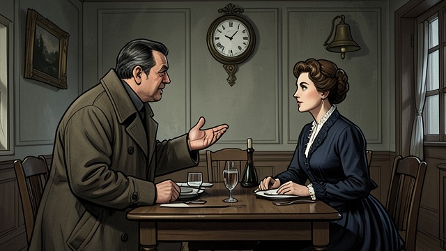 The Night’s Public Timeline from "Towards Zero". A Departure Seen Quarrels and preparation After dinner, Nevile argues with Lady Tressilian and later leaves Gull’s Point, ostensibly bound for Easterhead Bay.