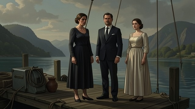 The Cost of the Reunion from "Towards Zero". Kay’s Reluctant Consent An unwanted visit Kay resents giving up a Norwegian yacht trip to visit Lady Tressilian.