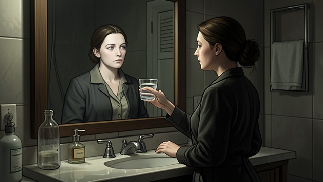 Care Interrupted by Drugs from "Towards Zero". A Familiar Drink Altered The nightly routine Barrett drinks senna-pod brew before bed.