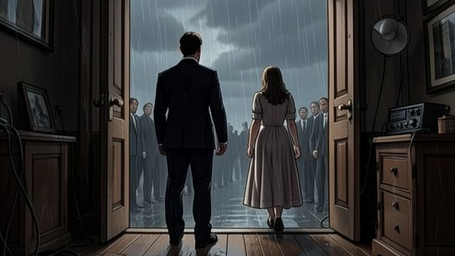 The Divorce Story from "Towards Zero". Blame Accepted Nevile protects Audrey Nevile arranges the divorce and allows others to think he left Audrey for Kay.