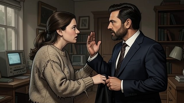 The Rivalry Becomes Personal from "Towards Zero". Kay Challenges Nevile An unresolved comparison Kay believes Audrey is taking Nevile from her one gesture at a time.