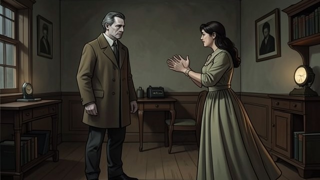 Thomas Speaks Plainly from "Towards Zero". A Love Confessed The quiet man takes a risk Thomas tells Audrey that he has loved her for years and admits that Nevile’s success has made him jealous.