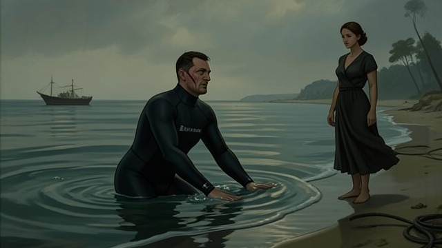 The Mask Falls from "Towards Zero". Confession at Stark Head A deliberate provocation Battle exposes the physical route and eliminates Ted Latimer by testing whether he can swim.