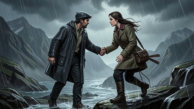 An Intervention Returned from "Towards Zero". The Rescued Becomes Rescuer MacWhirter recognizes despair When Audrey runs toward the cliff, MacWhirter catches her and speaks from the memory of his own…