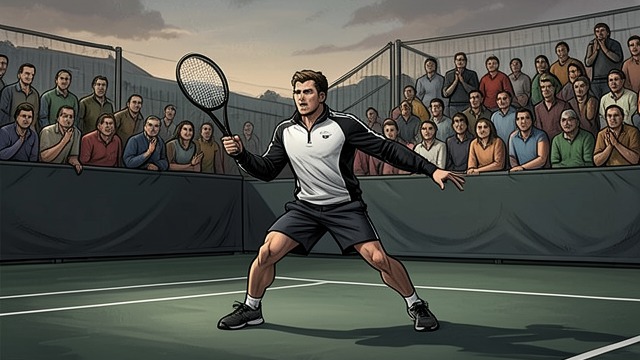 The Strong Backhand from "Towards Zero". Skill Becomes Capability Athletic detail noticed Observers remark on Nevile’s strong backhand and physical ability.