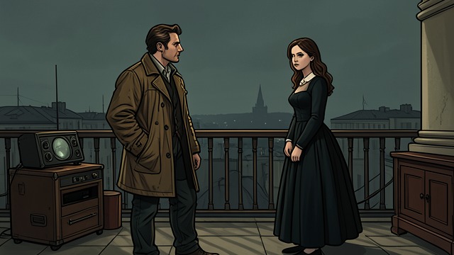 Royde Returns from "Towards Zero". An Old Connection Comes Home A quiet arrival Thomas returns from Malaya after years away and is welcomed by Mary Aldin.