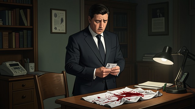 The First Apparent Case from "Towards Zero". Nevile’s Bewilderment Evidence overwhelms explanation Battle and Leach tell Nevile that his fingerprints and blood appear to connect him to the murder.
