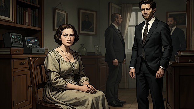 The Truth After the Confession from "Towards Zero". The Wife Left Behind A defence undone Kay has defended Nevile and believed Audrey to be the dangerous rival.