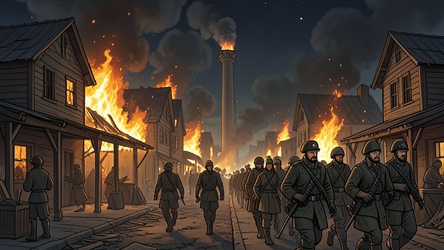 Smolensk Abandoned from "War and Peace". The First Great Loss The Russian army abandons Smolensk after fighting to preserve its communications.