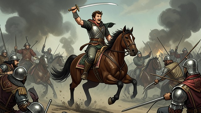 Petya's Last Charge from "War and Peace". Youth Meets War Petya Rostov rushes into the attack despite explicit orders not to take part.