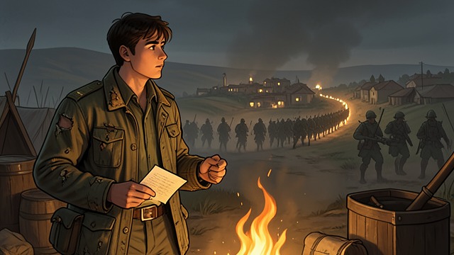 Military Duty from "War and Peace". Choosing the Regiment Nikolai Rostov postpones marriage and family comfort to remain with the army.
