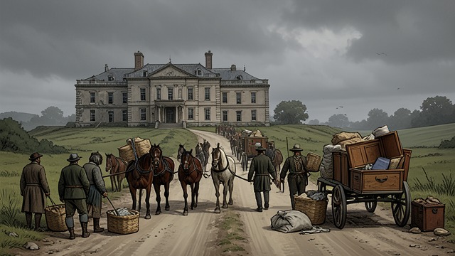 War Displacement from "War and Peace". Homes Become Routes The Rostovs and Bolkonskys are forced to abandon houses, estates, possessions, and graves.