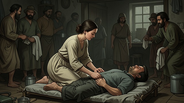Nursing and Renewal from "War and Peace". Love Becomes Care Natasha Rostova nurses the wounded Prince Andrei Bolkonsky during the evacuation from Moscow.