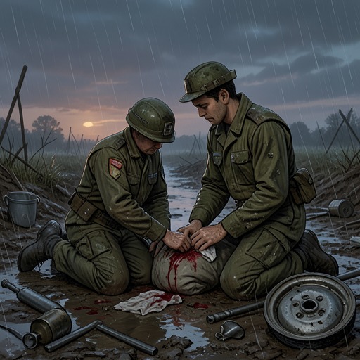The Moral Cost of War from "War and Peace". War strips away ceremonial language and reveals suffering, bodily vulnerability, moral compromise, and the difficulty of preserving compassion.