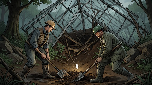 The Buried Truth from "Nemesis". Verity Beneath the Garden Jane Marple concludes that Verity Hunt was never the body found in the ditch.