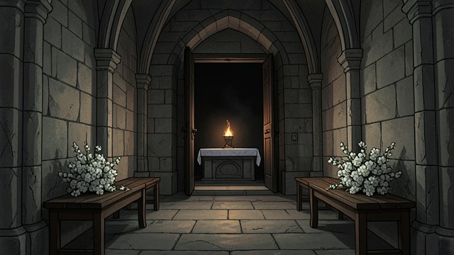 The Unkept Appointment from "Nemesis". An Empty Meeting Place Archdeacon Brabazon prepares to marry Verity Hunt and Michael Rafiel in secret.