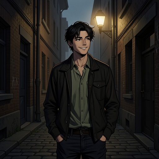 Michael Rafiel’s Moral Fate from "Nemesis". This flow follows Michael Rafiel’s ambiguous character from delinquency through imprisonment and into an uncertain freedom.