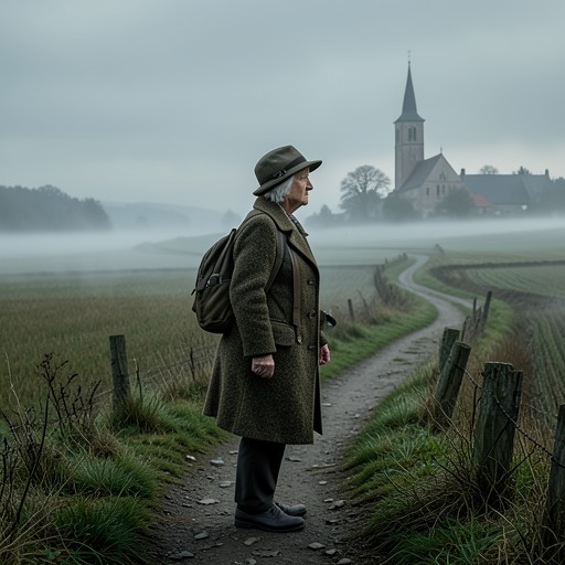 The Elizabeth Temple Investigation from "Nemesis". This flow traces Elizabeth Temple’s private pilgrimage, her attempt to recover the truth, and the murder that interrupts it.