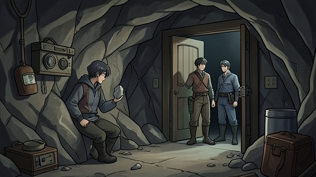 The Secret Passage from "5 Centimeters per Second". The Secret Passage The clavis opens a route Asuna’s fragment activates a hidden entrance in the cave, revealing a corridor that explosives could not open.