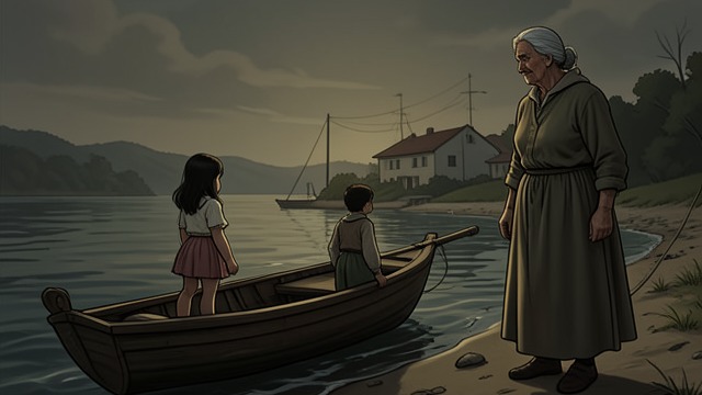 The Parting at the Village from "5 Centimeters per Second". The Parting at the Village A role completed At the village of Amaurot, the elder explains that Mimi may have fulfilled her role as a Yadoriko.