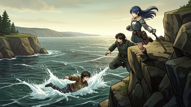 The Izoku Pursuit from "5 Centimeters per Second". The Izoku Pursuit A new threat Izoku emerge and pursue Asuna, while gunfire fails to stop their wounds from healing.