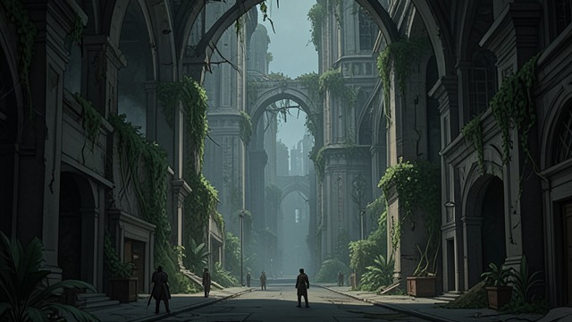 A Declining Underground World from "5 Centimeters per Second". A Declining Underground World Remnants of prosperity Asuna and Morisaki encounter grand ruins and abandoned settlements, evidence of a civilization that once…