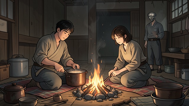 Morisaki Shares the Journey from "5 Centimeters per Second". Morisaki Shares the Journey Practical generosity Morisaki shares his limited rations and gives Asuna the only proper sleeping gear he has brought.