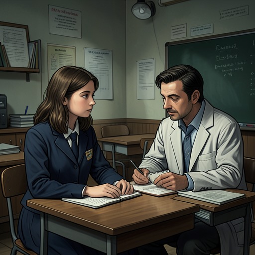 The Schoolgirl and the Substitute Teacher from "5 Centimeters per Second". This thread traces the shifting relationship between Asuna and Morisaki, from a secretive teacher’s investigation to a painful journey shaped by mutual care.