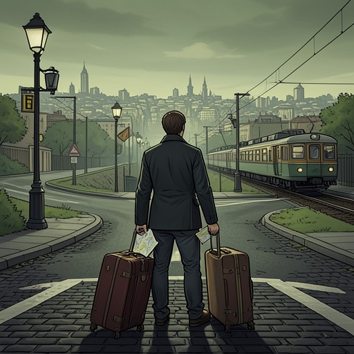 Not Here and the Search for Belonging from "5 Centimeters per Second". This thread traces characters’ sense of being misplaced, showing how the need to leave one place can become a search for a place within oneself.