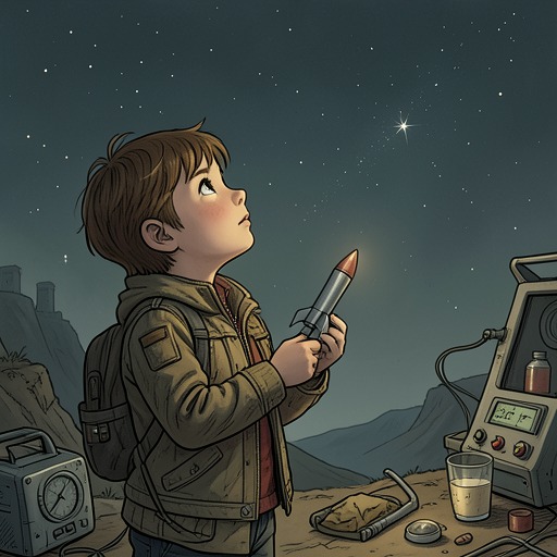 Ordinary Time and Cosmic Scale from "5 Centimeters per Second". This thread traces how distant skies, rockets, and scientific facts help characters measure private lives against a world far larger than themselves.