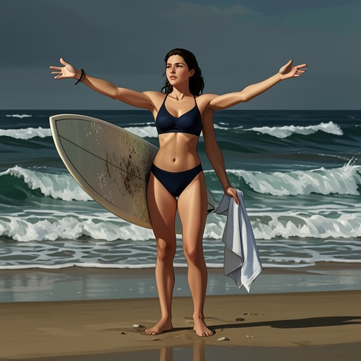Kanae’s Coming of Age from "5 Centimeters per Second". This thread follows Kanae Sumida’s attempt to build a future beyond her crush, using surfing as a measure of courage and self-direction.
