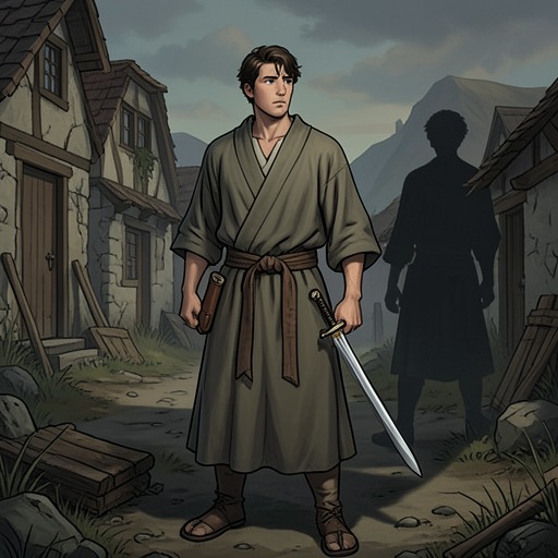 Shin’s Inheritance and Choice from "5 Centimeters per Second". This thread follows Shin as he moves from resentment and assigned duty toward a self-chosen bond with Asuna and a life beyond his village.