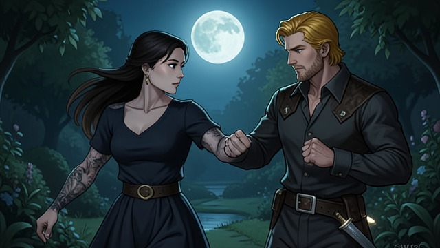 The Knife and the Plan from "A Court of Thorns and Roses". The Knife and the Plan Interrupted Lovers Rhysand interrupts Feyre and Tamlin to prevent Amarantha from discovering their secret meeting.