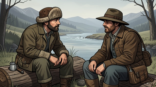 Kurtz’s Admirer from "Heart of Darkness". The Power of a Voice A Devoted Listener The Russian Trader described long conversations with Kurtz and said that Kurtz had enlarged his mind.