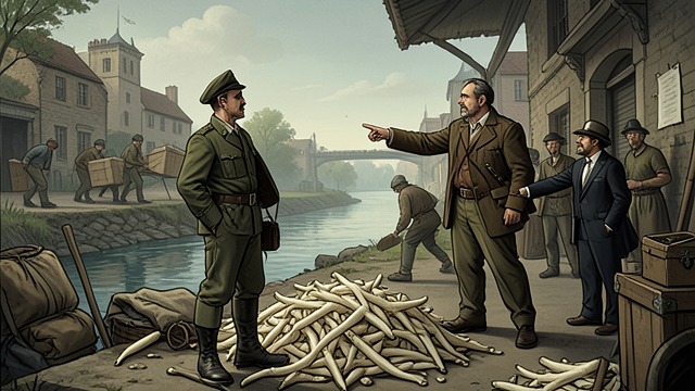 The Company’s Claim from "Heart of Darkness". A Dispute over Ownership Kurtz’s Argument Kurtz insisted that the Ivory belonged to him because he had collected it at personal risk.