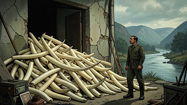 Kurtz’s Mountain of Ivory from "Heart of Darkness". Possession in Excess A Remarkable Stock Kurtz had gathered more Ivory than the other agents together.