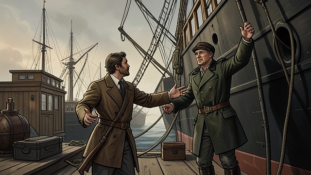 Search for a Ship from "Heart of Darkness". Looking for Passage Restlessness After years at sea, Charles Marlow returned to London and soon tired of resting.