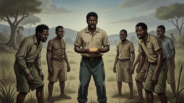 Witness to the Grove from "Heart of Darkness". Seeing the Cost Workers in the Shade Marlow found sick and starving African workers who had been left to die in the Grove of Death.