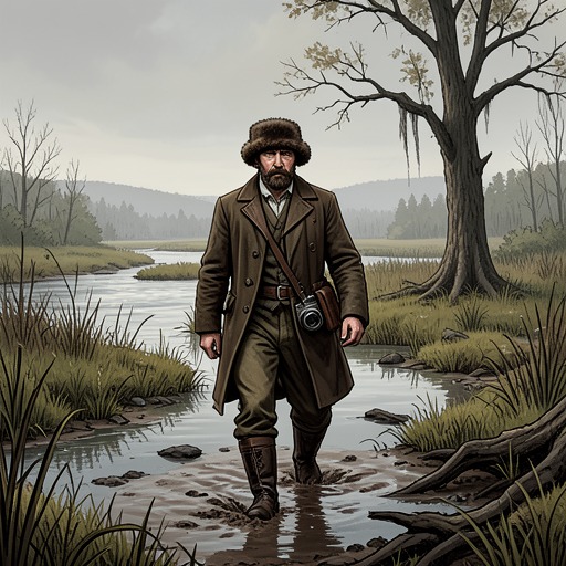 The Russian Trader’s Devotion from "Heart of Darkness". This flow follows the Russian Trader’s isolated life, admiration for Kurtz, and eventual flight from the stations.