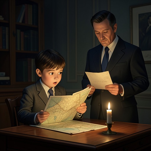 Marlow’s Commission and Departure from "Heart of Darkness". This flow follows Charles Marlow from his childhood fascination with maps to his appointment and departure for the Congo.