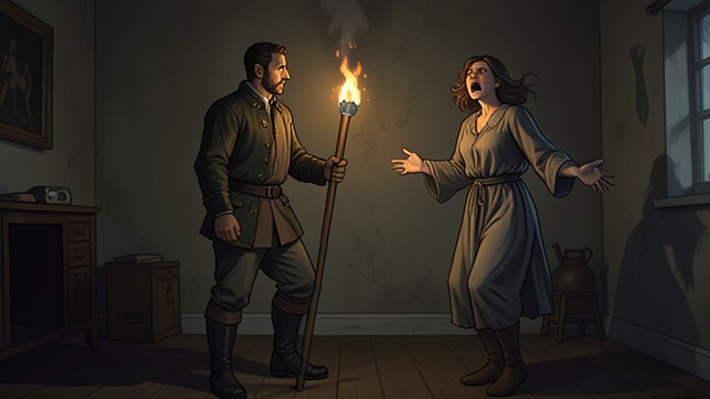 Cross Comparison from "I Am Legend". A Religious Test New Experiment Robert Neville places a cross before an infected woman and observes immediate terror.