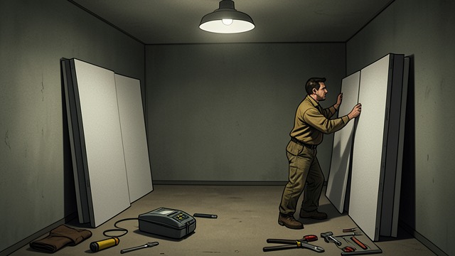 Soundproof Walls from "I Am Legend". Silencing the Night Persistent Noise The attackers’ voices, rocks, and fights continually damage Robert Neville’s nerves.