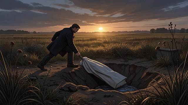 Burial Defiance from "I Am Legend". Refusing the Fire Personal Exception Robert Neville rejects the mandatory disposal system when Virginia Neville dies.