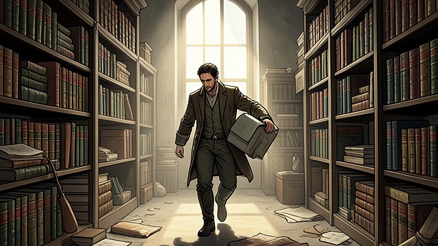 Library Research from "I Am Legend". Reading the Evidence Scientific Turn Robert Neville visits the Los Angeles Public Library and gathers physiology, blood, bacteriology, and microscopy texts.