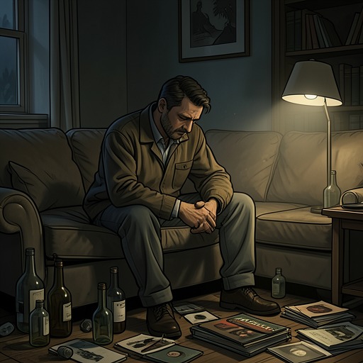The Cost of Solitude from "I Am Legend". This flow follows Robert Neville’s psychological adaptation from acute grief through emotional anesthesia to a final recognition of irreversible isolation.