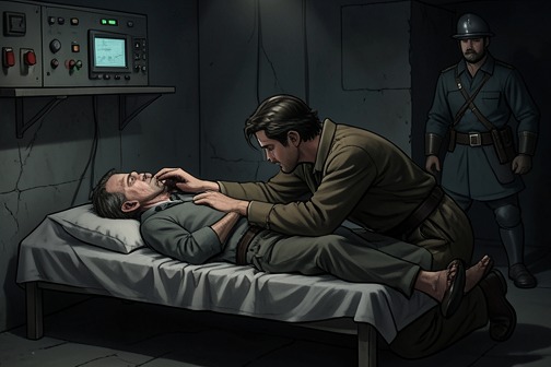 The Beginning of Valentin and Molina's Intimate Relationship from "Kiss of the Spider Woman". The beginning of Valentin and Molina's intimate relationship is a shift from care offered under pressure to closeness that both men acknowledge and welcome.