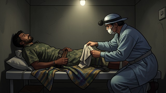 Care During Illness from "Kiss of the Spider Woman". Care During Illness Bodily vulnerability Valentin’s illness interrupts his disciplined independence and leaves him physically helpless.