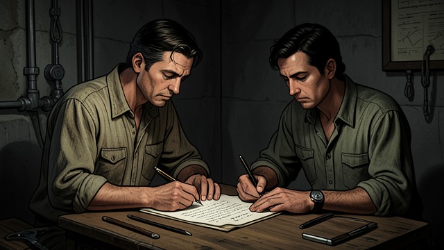 The Letter Begins from "Kiss of the Spider Woman". The Letter Begins Confession in progress Valentin dictates his loneliness, fear of dying, and desire for comfort.